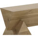 Gregor Rustic Oak Bench